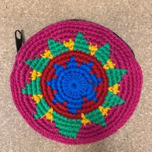 From Guatemalan coins bags, a variety of color